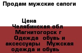 Продам мужские сапоги › Цена ­ 2 500 - Челябинская обл., Магнитогорск г. Одежда, обувь и аксессуары » Мужская одежда и обувь   . Челябинская обл.